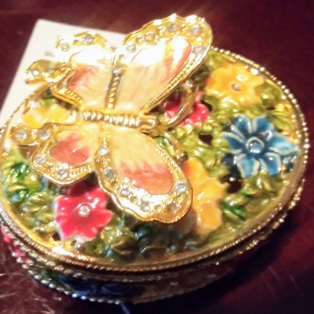Beautiful New butterfly jewelry/keepsake